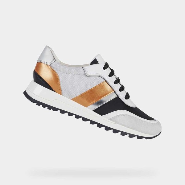 Geox Respira Off-White Womens Sneakers SS20.2PM223